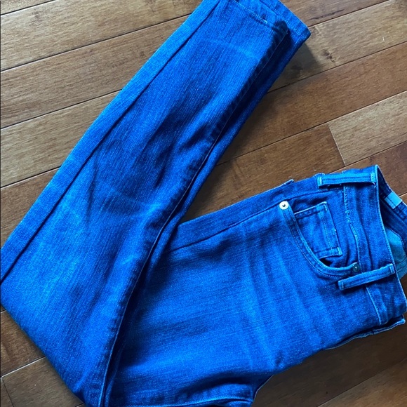 Midrise skinny leg stretch blue jean - Picture 3 of 3